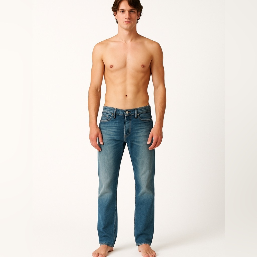 Armani Exchange Blue Denim Skinny Jeans